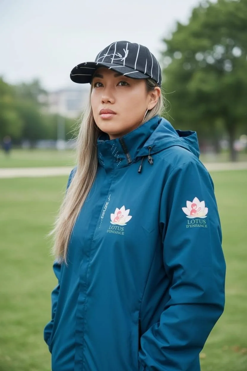 Parka bleue